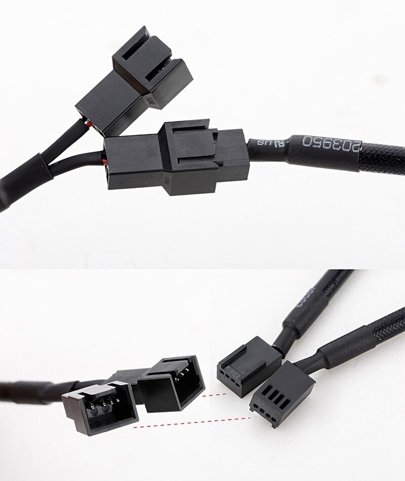 1PC 4 PIN Fan Extention Cables CPU PWM Power Cable... – Grandado