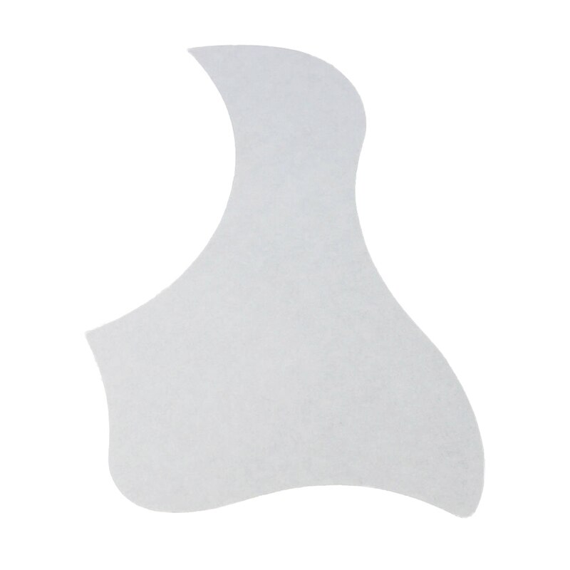 Guitar Parts Acoustic Guitar Pickguard Self-adhesive Pick Guard Sticker: White