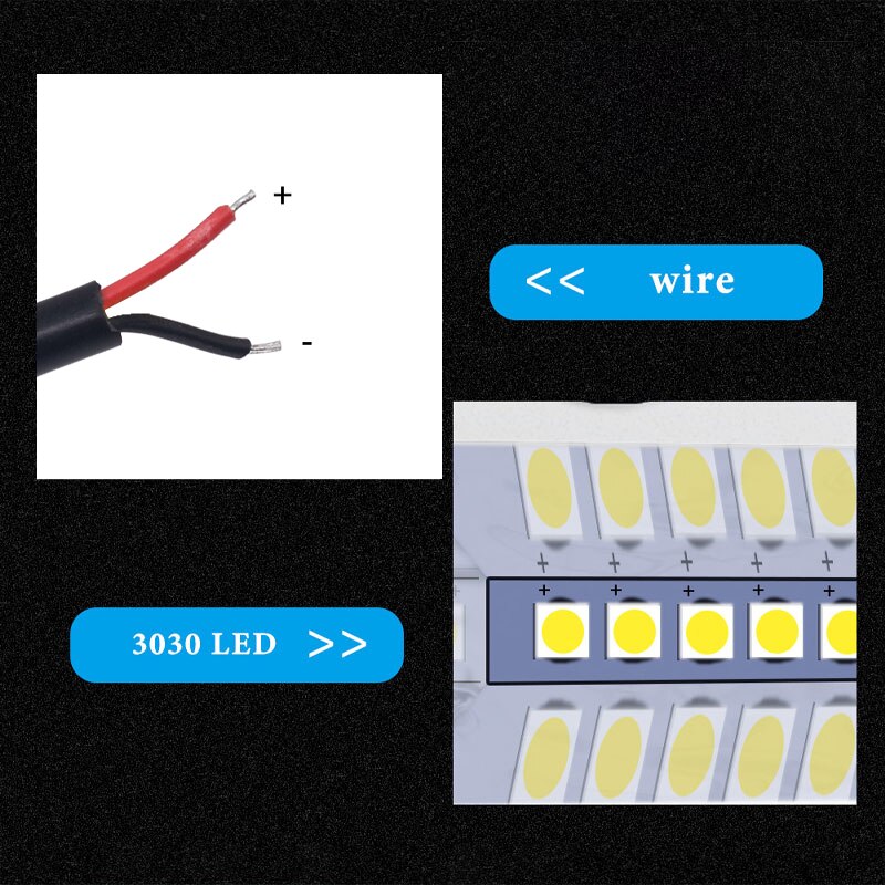 2PCS 12V 54W Wrok Light led bar LED lightbar 3030 LED 18SMD for Truck Tractor SUV 4x4 Car Led Headlights Lighting Spot work bar