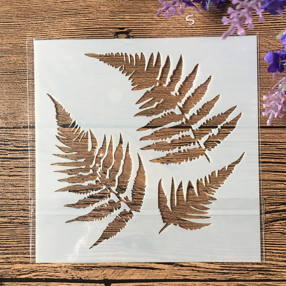 Plantillas de capas DIY, hoja de árbol, Ginkgo Bud, álbum de recortes de pintura, plantilla decorativa para colorear, álbum en relieve, 13cm, 8 piezas por juego