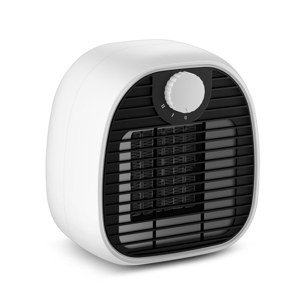 Calentador eléctrico de 1000W, calefactor de invernadero ajustable de dos velocidades, calentador eléctrico de escritorio rápido y silencioso para oficina: EU