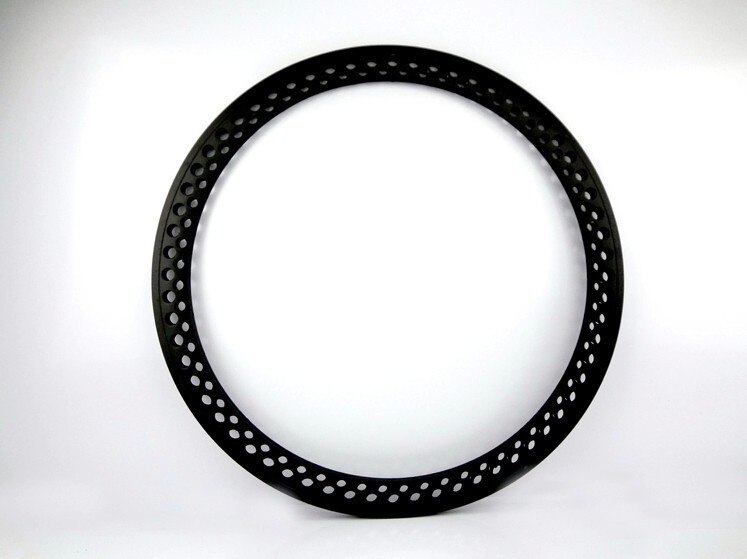 Fixed Gear Fiets Velg Aluminium Velg 700c * 70Mm Racefiets Velgen Fiets Wiel Accessoires, 32 Gaten Hollow Velg