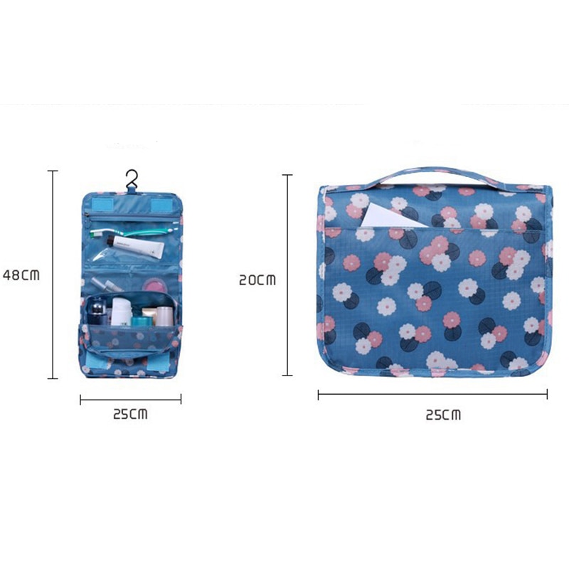 JULY'S LIED Koreaanse Draagbare Cosmetische Tas Multifunctionele Verpakking Organisatoren Tas Zwart Waterdichte Reizen Opbergtas