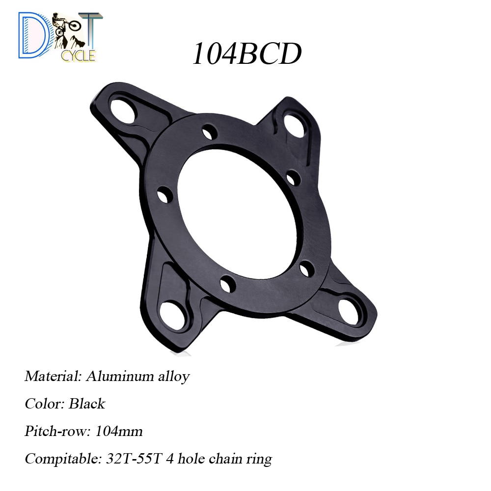 E-bicycle Bafang BBS01B BBS02B Motor 104BCD 130BCD Chainring Spider Chain Ring Adapter for MTB Accessories