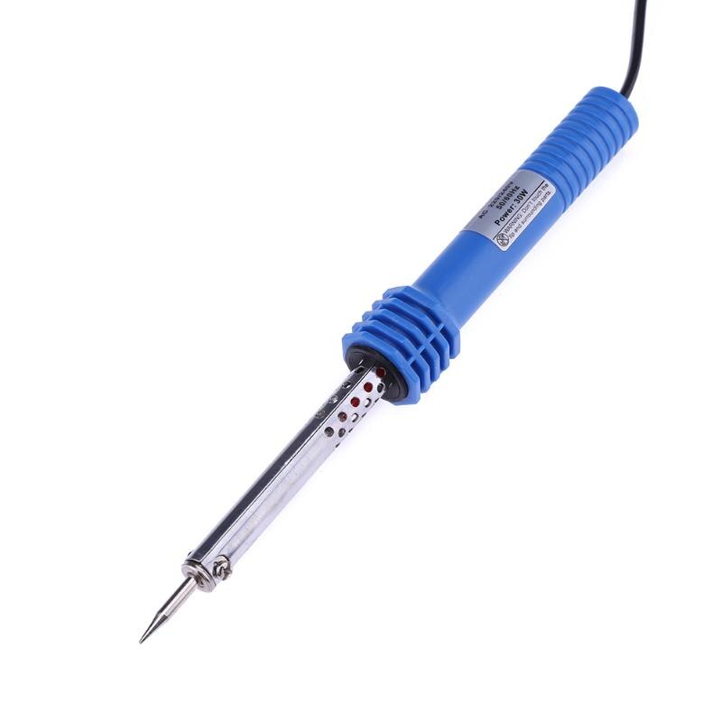 Prise ue Portable Mini 220V 30W température réglable électrique fer à souder stylo poignée poste de soudure soudure réparation outil à main