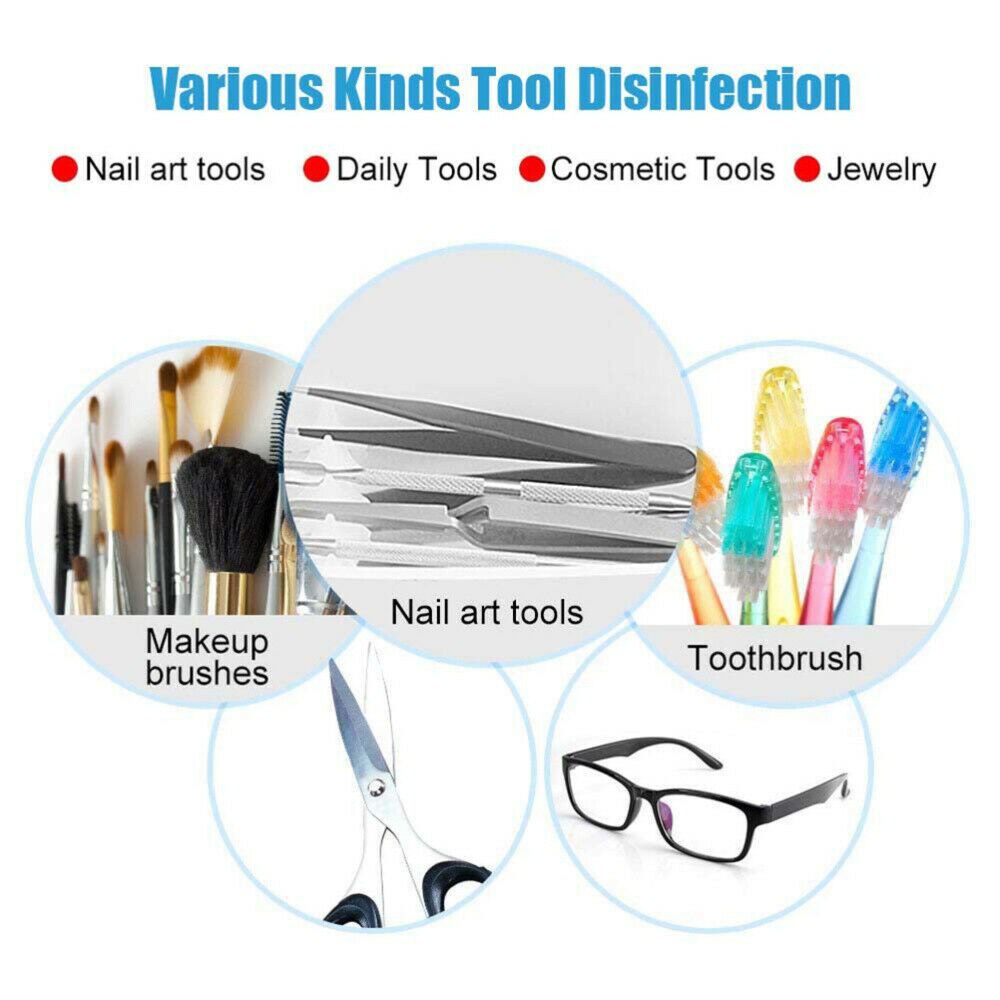 Portable UV Sterilizer Cabinet Disinfection Box Ultraviolet Disinfector for Phone Toothbrush Masks Sterilizer Safety Hygiene