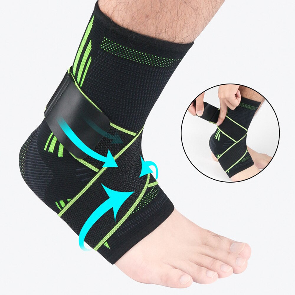1Pcs Sport Ankle Support Breathable Elastic High Protect Sports Ankle Equipment Safety Running Basketball Ankle Brace Ankle Wrap