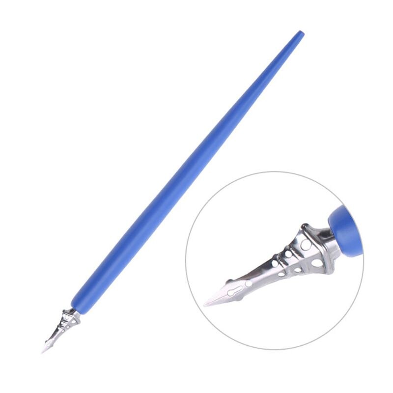 thumbnail image 2 of 11 PCS G Pen Set, Dip Pen With Interchangeable Nibs For Comic Drawing, Calligraphy Practice And Art Projects, Wooden Holder Included, 0.5mm Line Precision 2 of 13