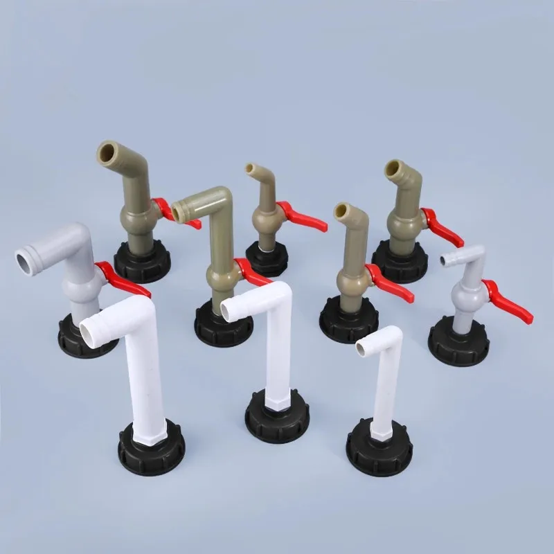 IBC tank adapter water cube valve fittings Garden irrigation connector Easy use Hose Switch Faucets