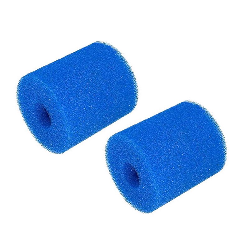 Reusable Washable Swimming Pool Foam Filter Sponge Biofoam Filtered Pump 1pc: 102X90X30mm 2pcs