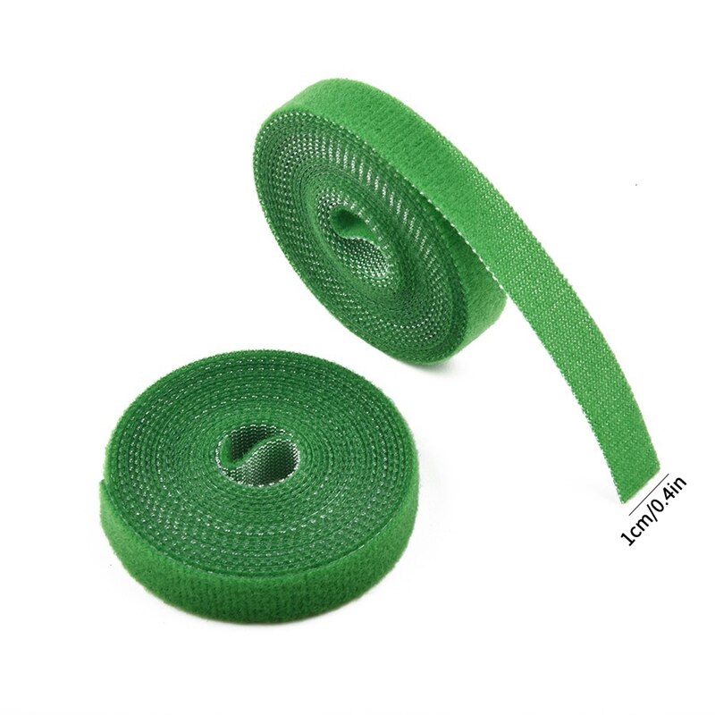 Attaches pour plantes en Nylon, bande Velcro pour plantes de jardin, bande en forme de crochet, boucle de tige en bambou, accessoires de Support, 2m, 3 pièces