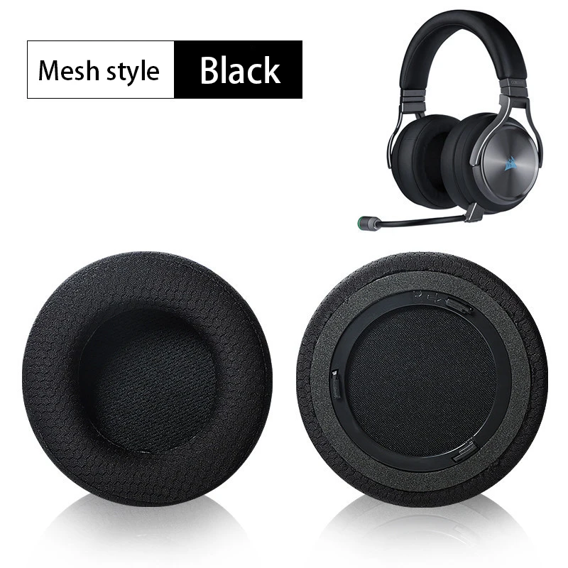 Replacement Ear pads for CORSAIR VIRTUOSO RGB Wireless SE Headset Headphones Leather Sleeve Earphone Earmuff: PURPLE