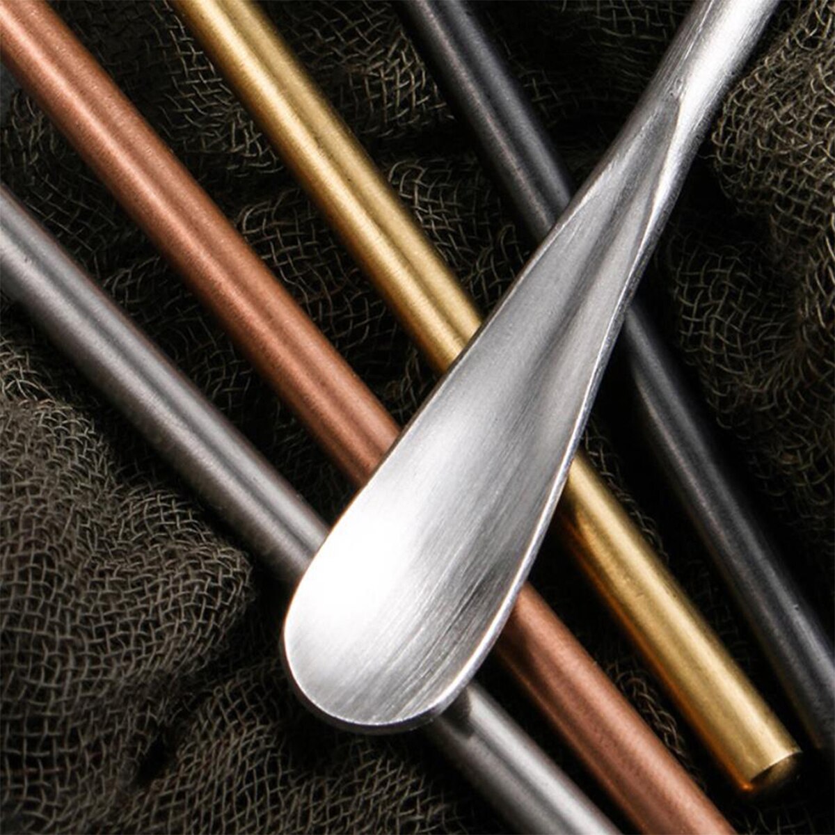 Cute Stainless Steel Long/Short Spoon Gourd Handle Coffee Small Stir Spoon Bar Lce Mix Convenience Honey Spoon