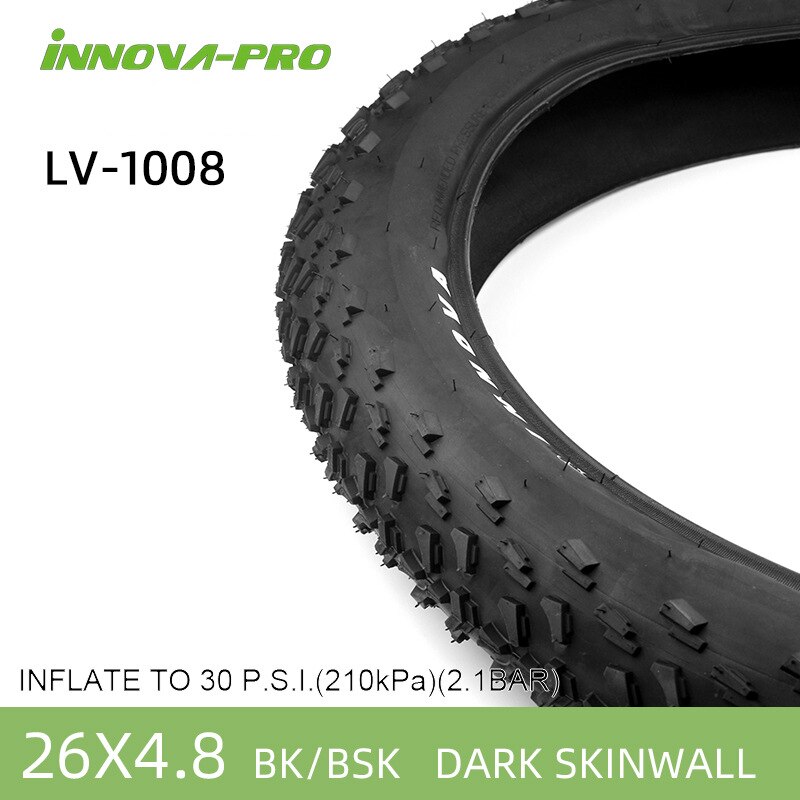 Innova Sneeuw Fietsbanden 26 Inch 26x4.0/4.8 Vet Fiets Banden Geschikt Voor Strand Fietsbanden Fiets Accessoires Onderdelen: 26x4.8