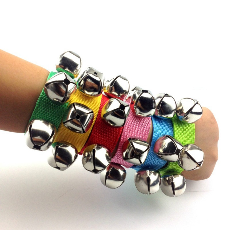 1 Stuk Baby Kids Pols Rammelaar Speelgoed Enkel Rammelaar Sensory Speelgoed Jingle Bells Baby Shaker Rattle Educatief Speelgoed Voor 1-3Years