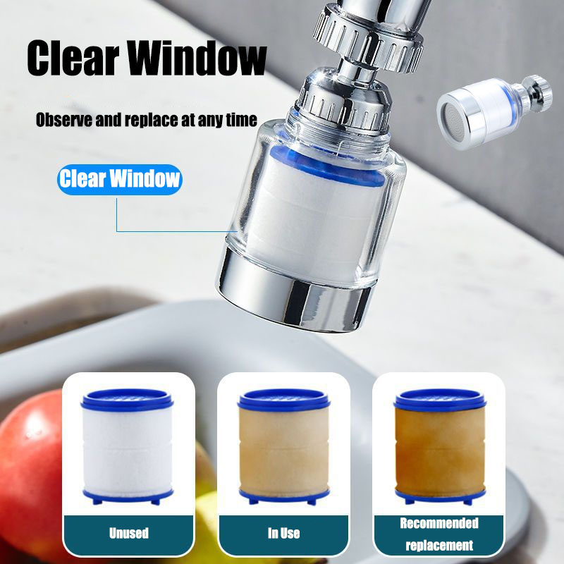 Kraan Douchekop Waterzuiveraar Meerdere Filter Nozzle Keuken Universeel Kraanwater Filter Splash Proof Head Verlenging Apparaat