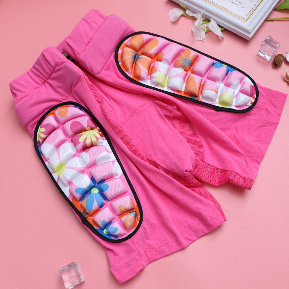 Kids Adults Protective Hip Pants Shorts Adjustable Lightweight Pad for Ski Snowboard Roller Skating Hockey Soccer Siz