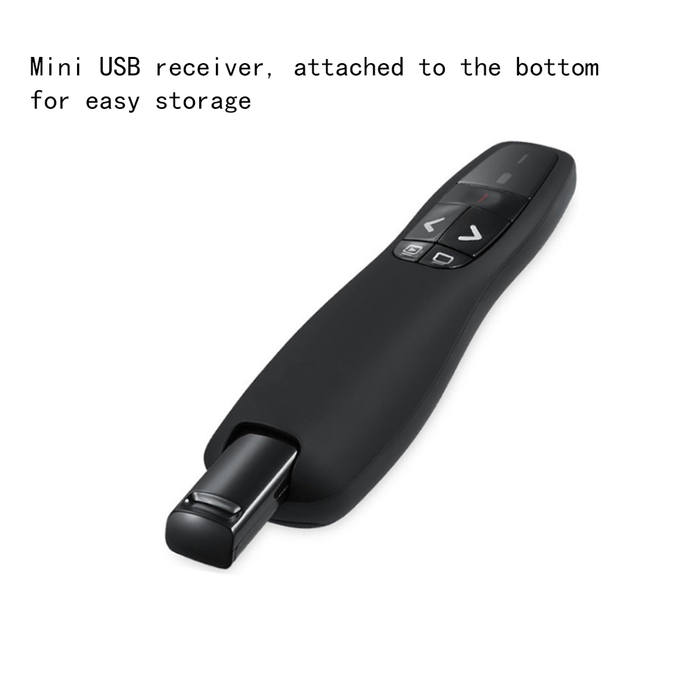 R400 USB Wireless Presenter Roter Zeiger Stift PPT PowerPoint Präsentationseiten nach oben und unten Fernbedienung Lehrer