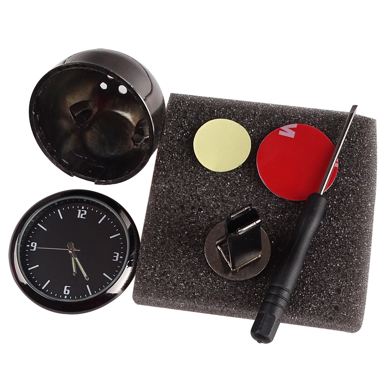 Montre à quartz électronique d'intérieur de voiture, décoration de , modifiée, pour MG ZS HS MG3 MG5 MG6 MG7 GT HECTOR: For NO LOGO