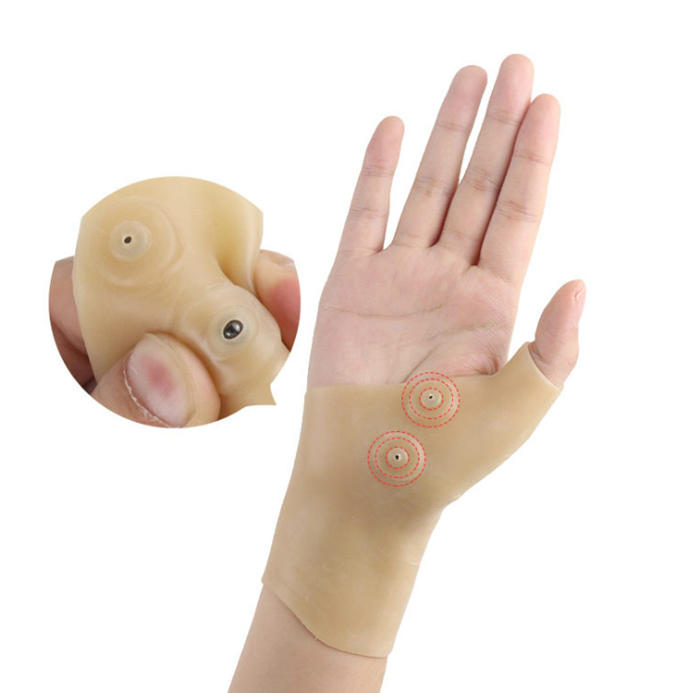 Handschoen Pols Waterdichte Elastische Duim Brace Therapie Corrector Zachte Pijnbestrijding Magnetische Hand Massage