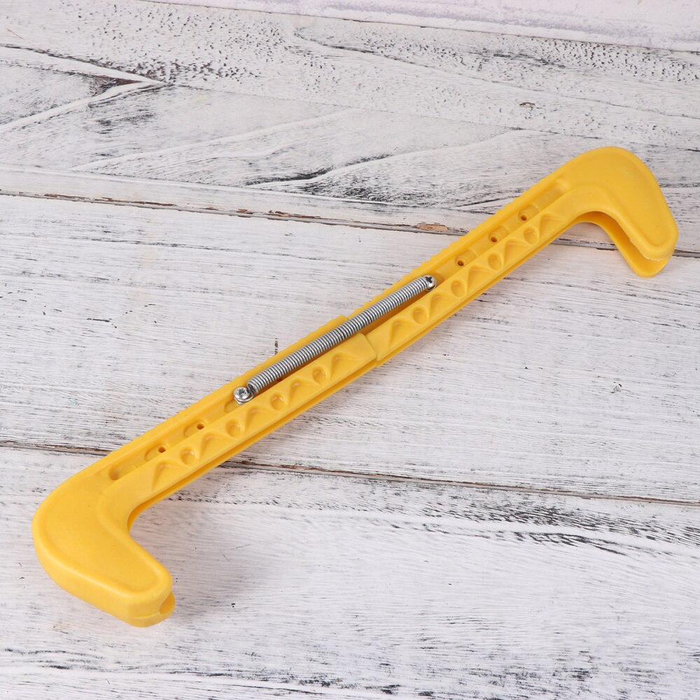 Ice Grips - Adjustable Ice Walking Guards - Figure Skate Protector Covers - Yellow