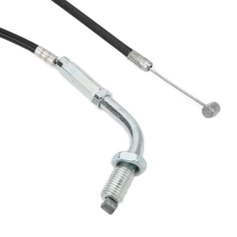 Throttle Clutch Cable Kit Motorized Bicycle Parts Black PVC Steel for 49cc 66cc 80cc