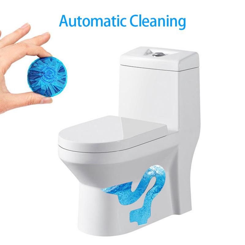 Nettoyant automatique à bulles bleues pour toilettes et salles de bains, nettoyage des toilettes, désodorisation des toilettes, produits chimiques ménagers