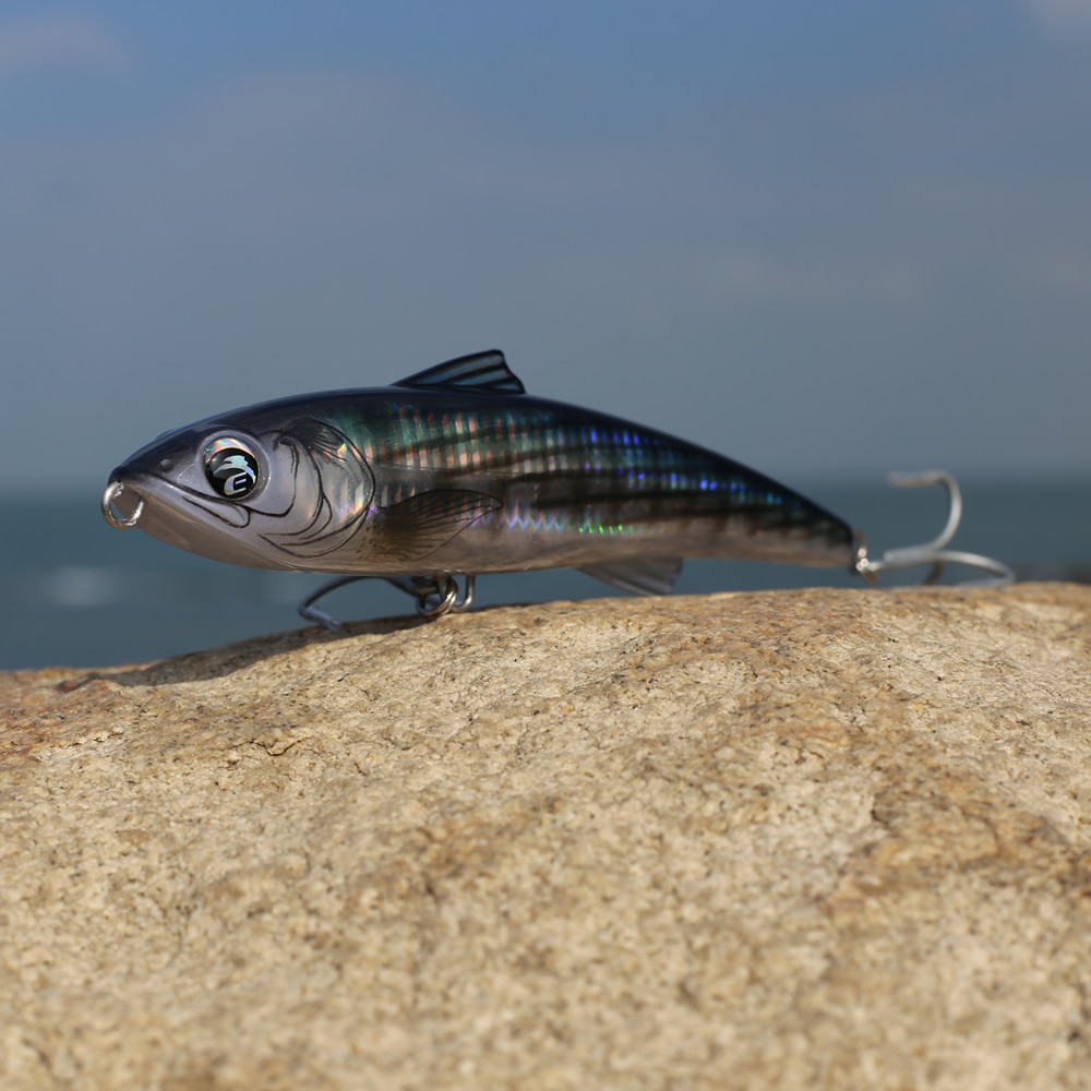 Le Fish 180MM 87g Topwater Fishing Lure Trolling big Pencil Lure Hard bait Floating For Kingfish/Tuna Saltwater With VMC Hook