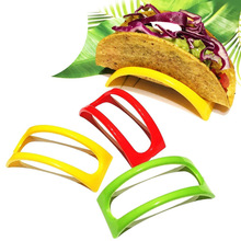 12Stck Bunte Kunststoff Taco Hülse Halfter Taco Stand Platte Schutz Lebensmittel Halfter