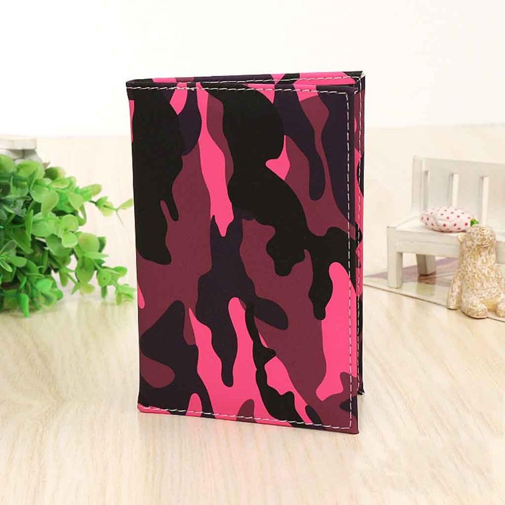 2020 unissex capa de passaporte de viagem dos homens das mulheres couro do plutônio passaporte titular carteira camuflagem impressão caso de passaporte porta pasaporte