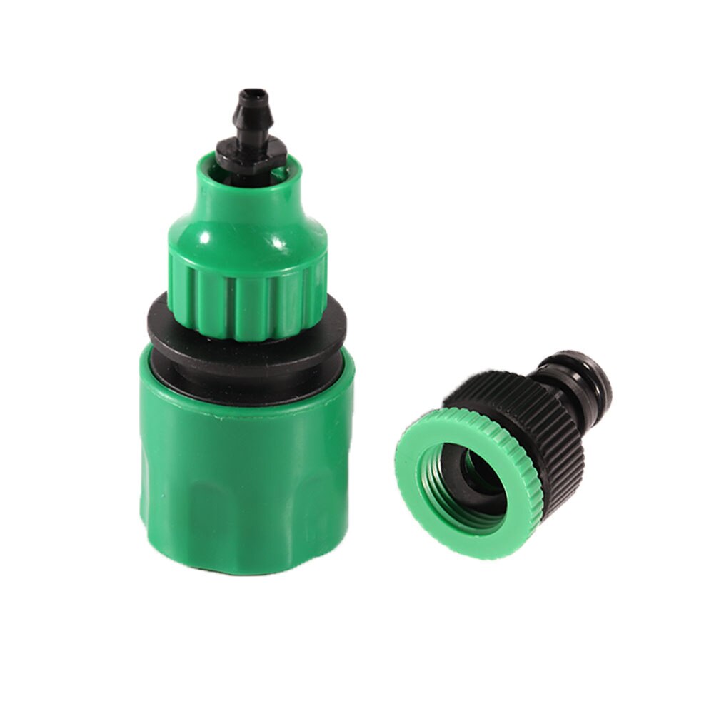 20/30/40/50m Micro Tube 10pcs Micro Red Drip Irrigation System Plant Self Watering Garden Hose Watering Kit with a quick coupler