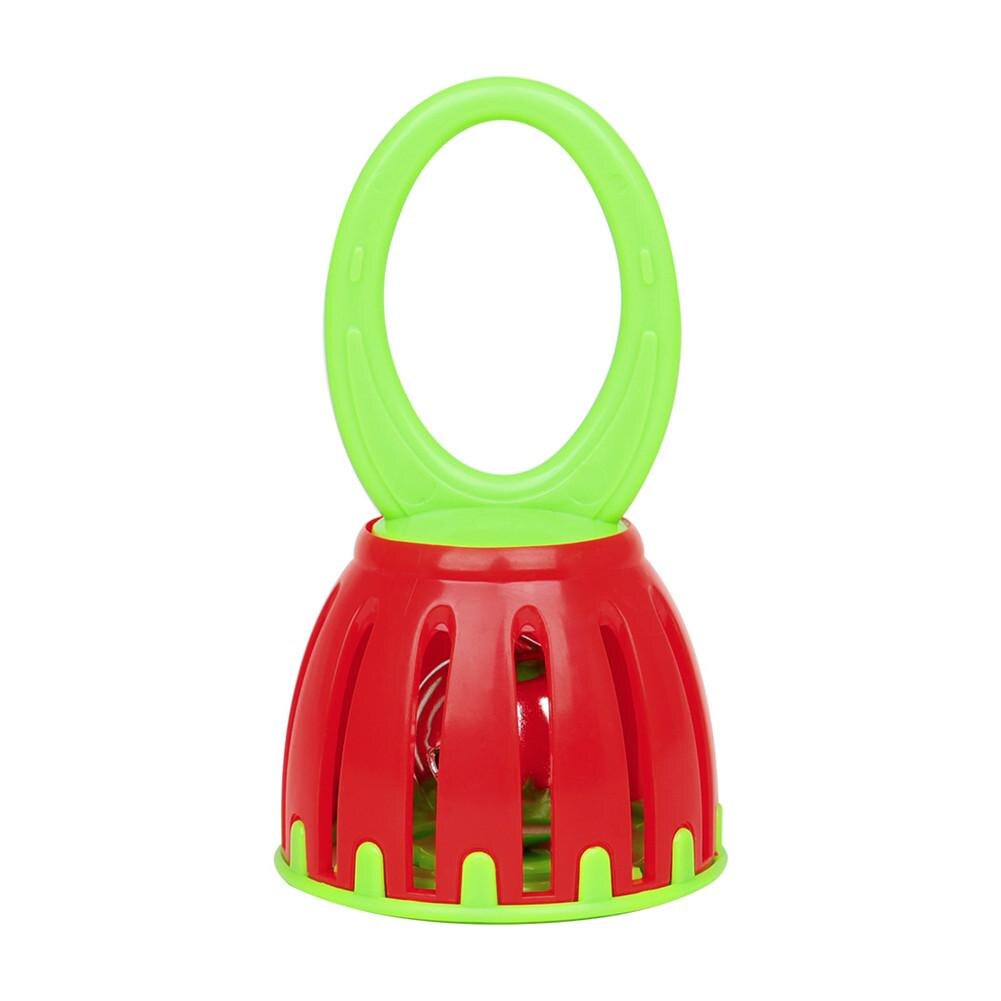 Baby Cage Bell Stick Shaker Children's Handbell Early Education Music Orff Instruments SY-99 12*7*7cm Kids