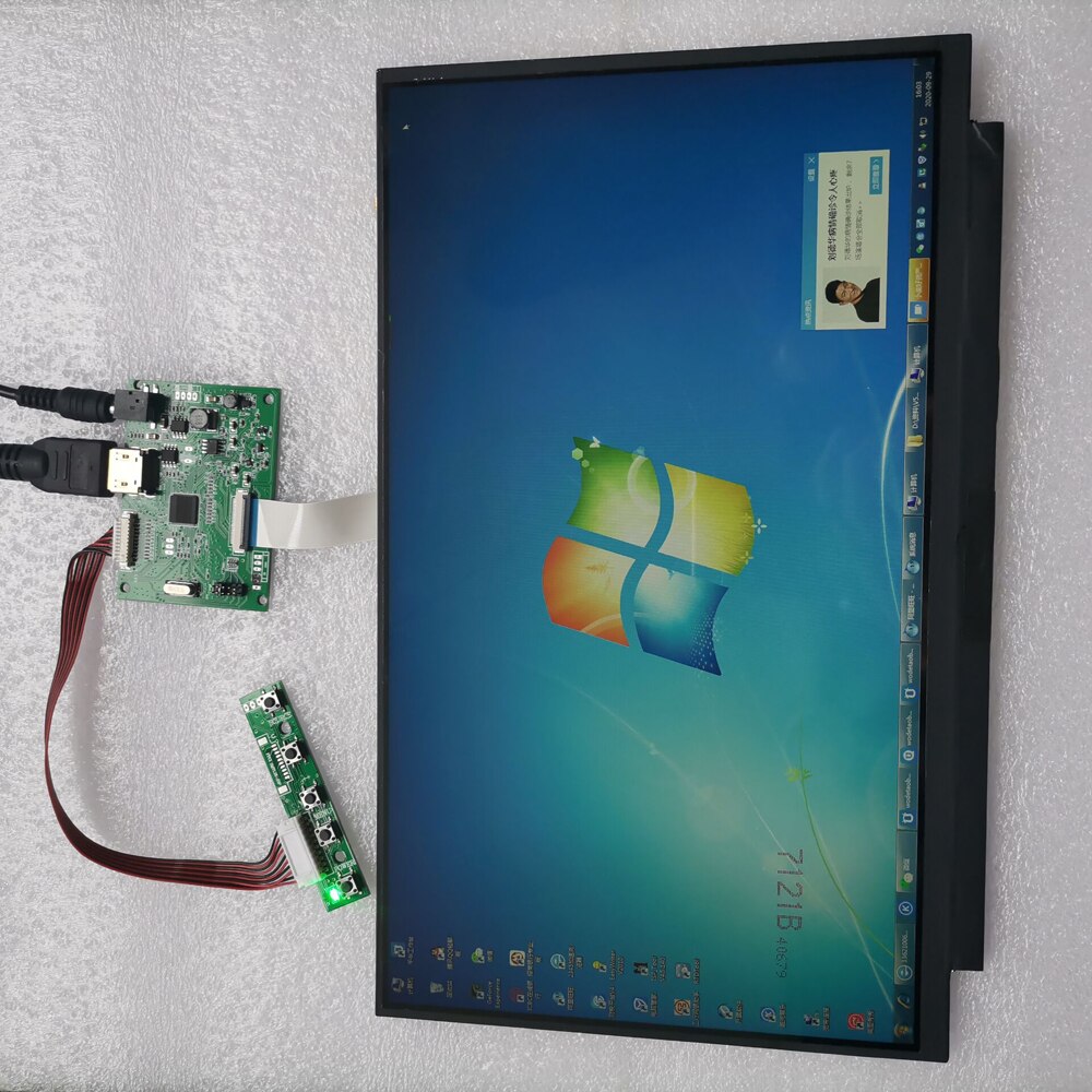 Kit for NT156WHM EDP HD Panel LED LCD mini Controller Board 1366x768 Monitor Cable 15.6" Screen Driver