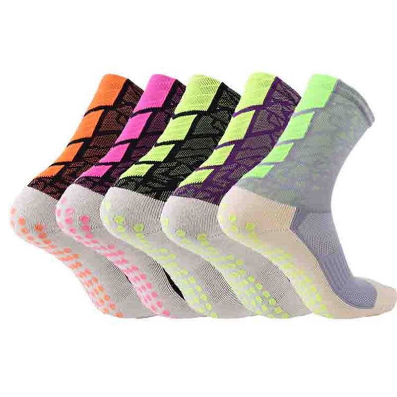 Silica Gel Non-slip Basketball Socks Men Women Thick Towel Bottom Mid-tube Sports Socks Outdoor Running Cycling Socks SKJ043