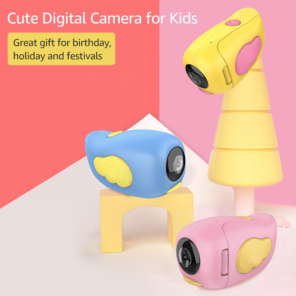 Digital Kids Camcorder Children Video Camera 15M Pixel Auto-focusing Self-timer Video-recording with 2.0" TFT Screen