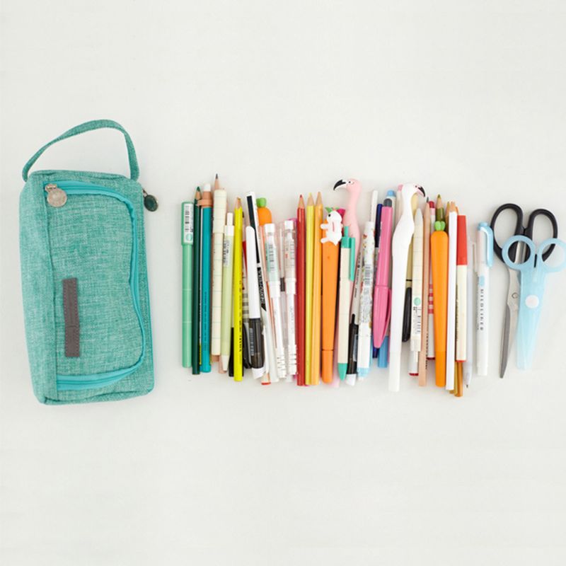 Big Kawaii Pencil Case Large Capacity Pencilcase School Supplies Stationery