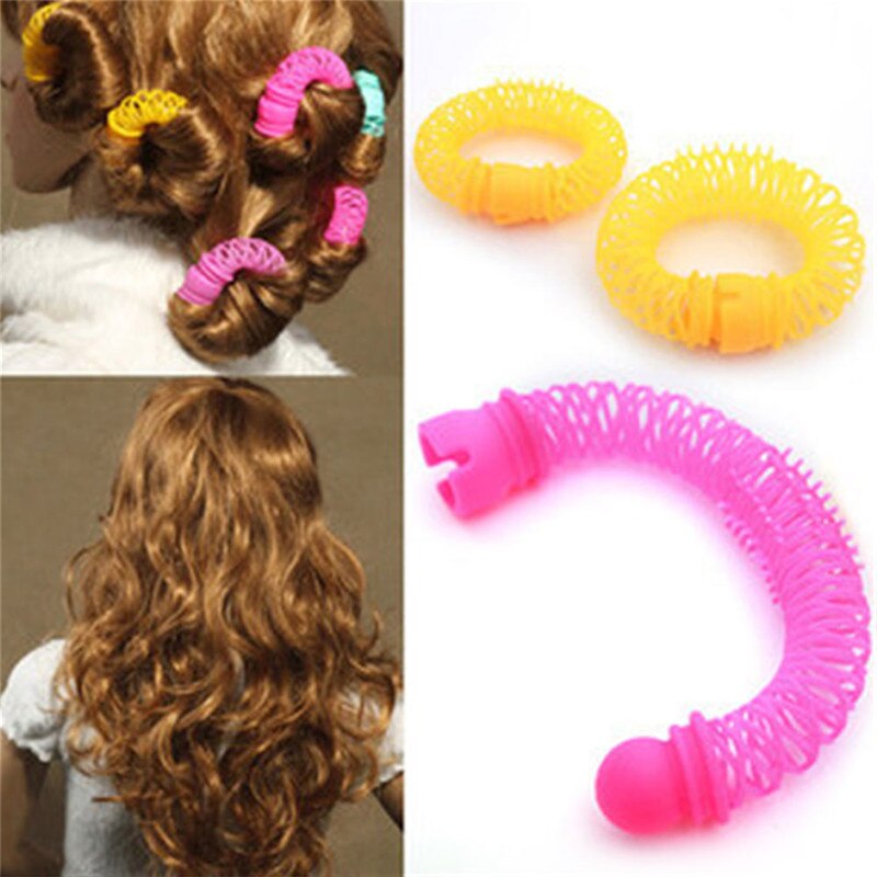 Magie Curler Haar Rollen Locken Rolle Glück Donuts Lockiges Haar Styling Rolle Frisur Magie Bendy Curler Spiral- Locken DIY Werkzeug