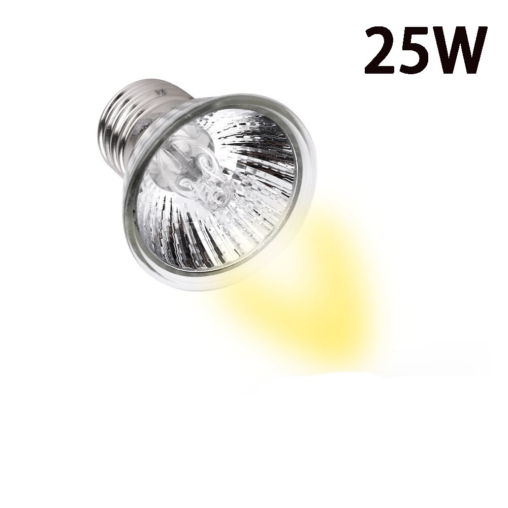 Tortoise basking lamp, sun lamp, hose basking lamp, amphibious pet tortoise lizard lamp, heating heat preservation lamp: Wick-25W
