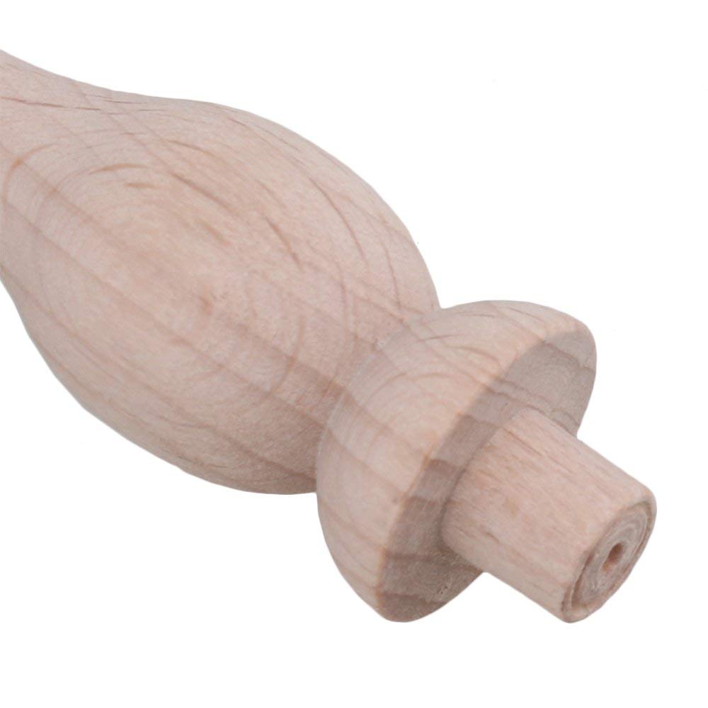 20 stücke 7,5x1,8 cm H-83 Buche Unlackiert unvollendet Holz Handwerk Spindeln Baluster für Heimat Restaurant Dekor Reparatur Dekoration