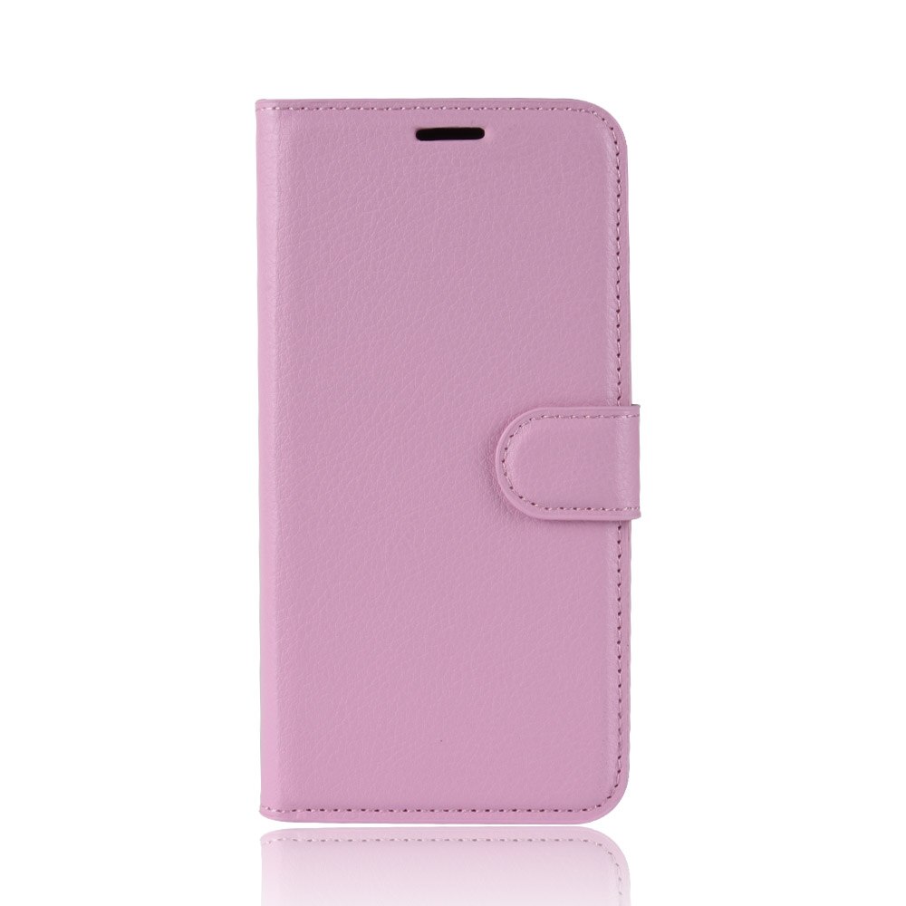 Funda protectora para teléfono Huawei Mate 9 / Mate 9 Pro, funda protectora de piel sintética con tarjetero: Mate 9 (5.9) / Pink JFC LZW