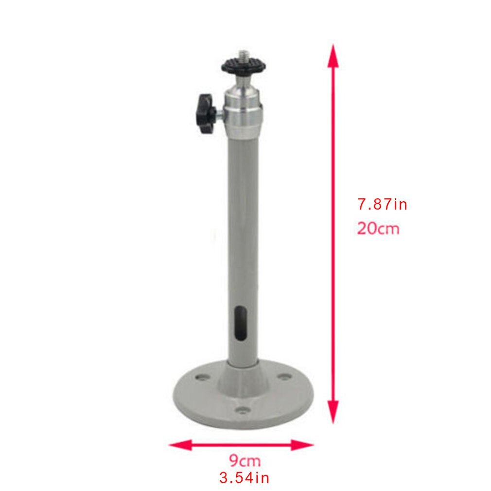 1pc 360 Degree Adjustable Projector Ceiling Mount Stand Wall Projector Bracket Metal Swivel Mount