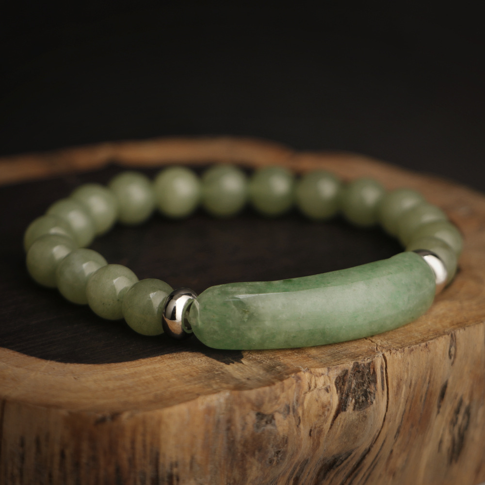 Natursten kristall druzy rosenkvarts ametist ädelsten pärlpärlor armband för kvinnor flickor smycken