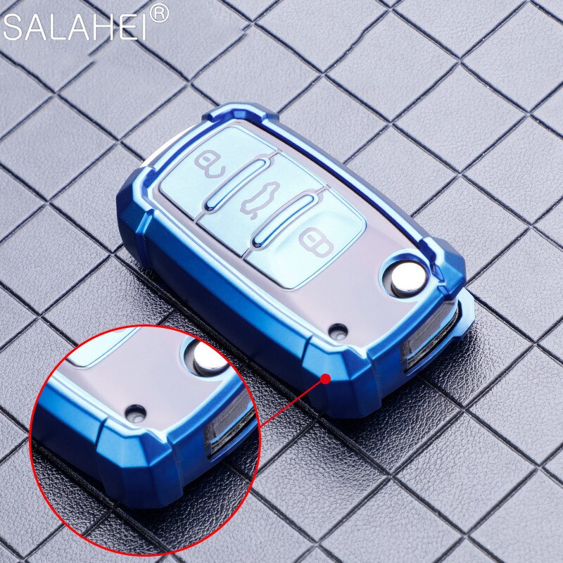 Funda protectora de TPU para llave de coche, accesorio para VW Volkwagen Polo Tiguan Bora Passat Golf 6 Lavida Scirocco Fabia