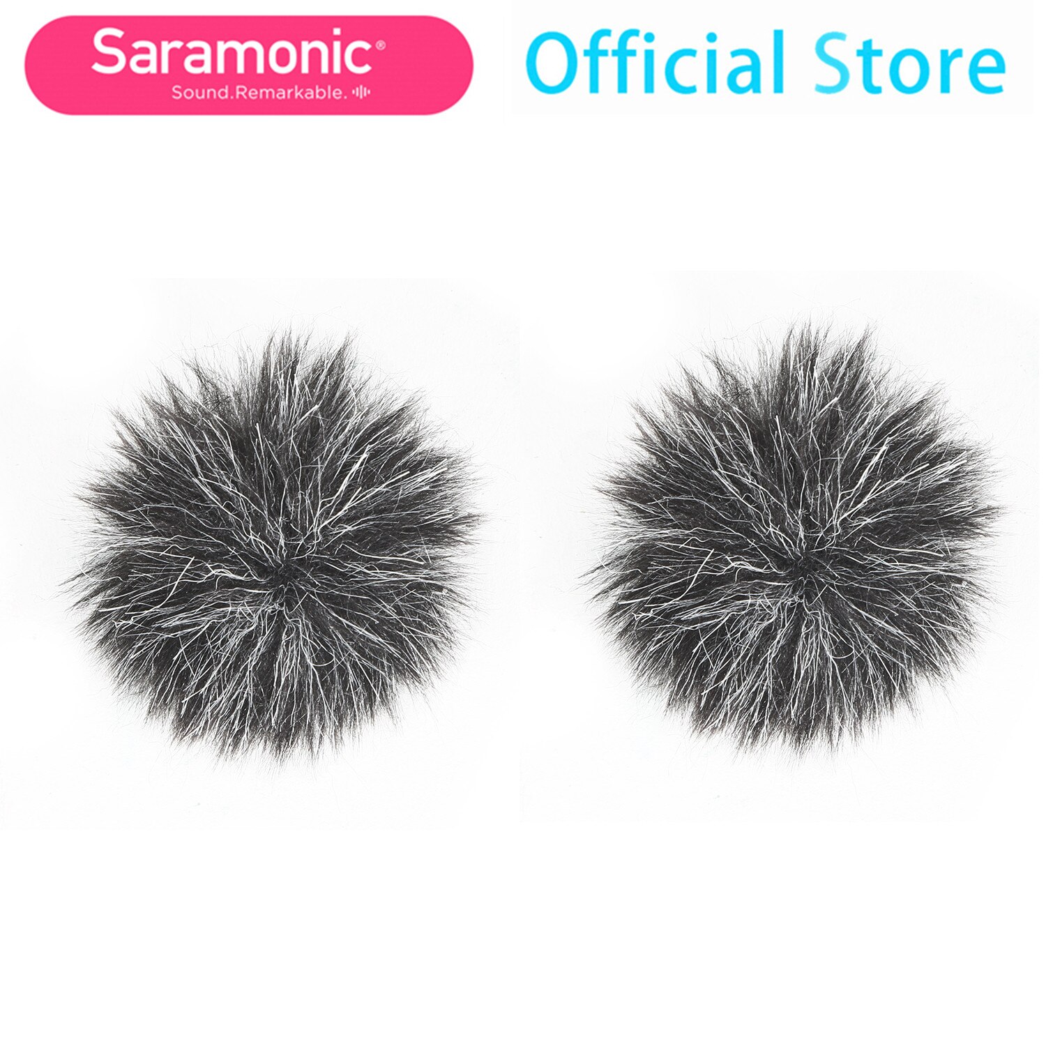 Saramonic SR-M1 1.25m professionale 3.5mm TRS microfono Lavalier a Clip per PC cellulare Blink500 microfono bavero: 2-WS