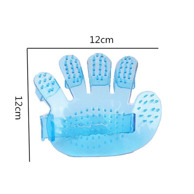 Hond Borstel Hond Grooming Kam Cleaning Tool Haar Remover Borstel Huisdieren Benodigdheden voor Katten Borstel Douche Ontharing Kam voor Honden: Blue Comb