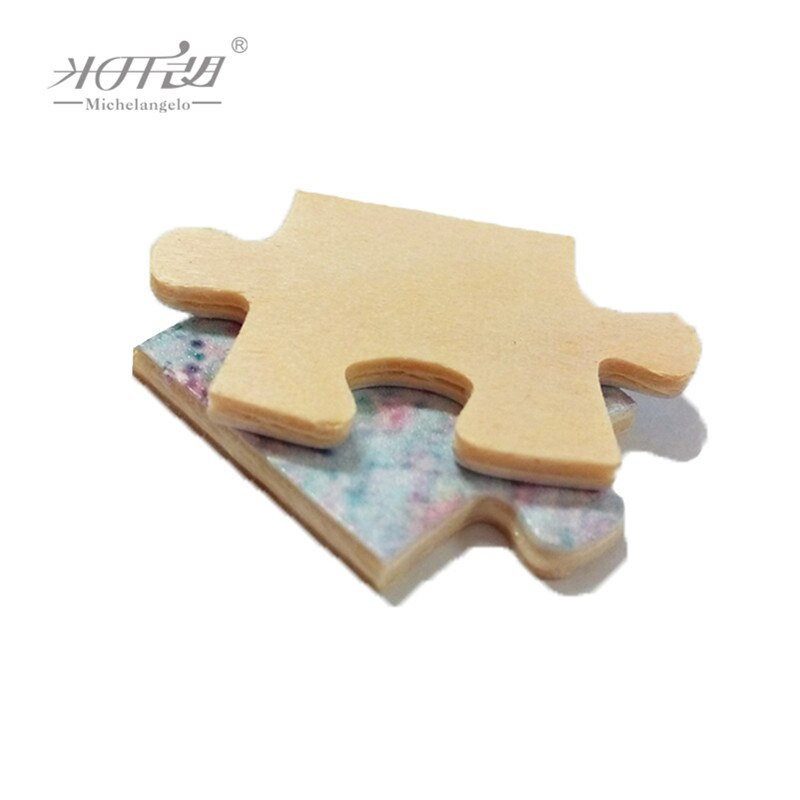 Puzzle en bois Michelangelo, pavillon du vieux maître chinois Tengwang, jouet éducatif décoratif, peinture murale, 500, 1000 pièces