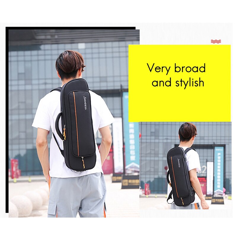 ASDS-YUEDONG-mochila portátil para trompeta, bolsa pequeña para instrumentos musicales, accesorios para trompeta