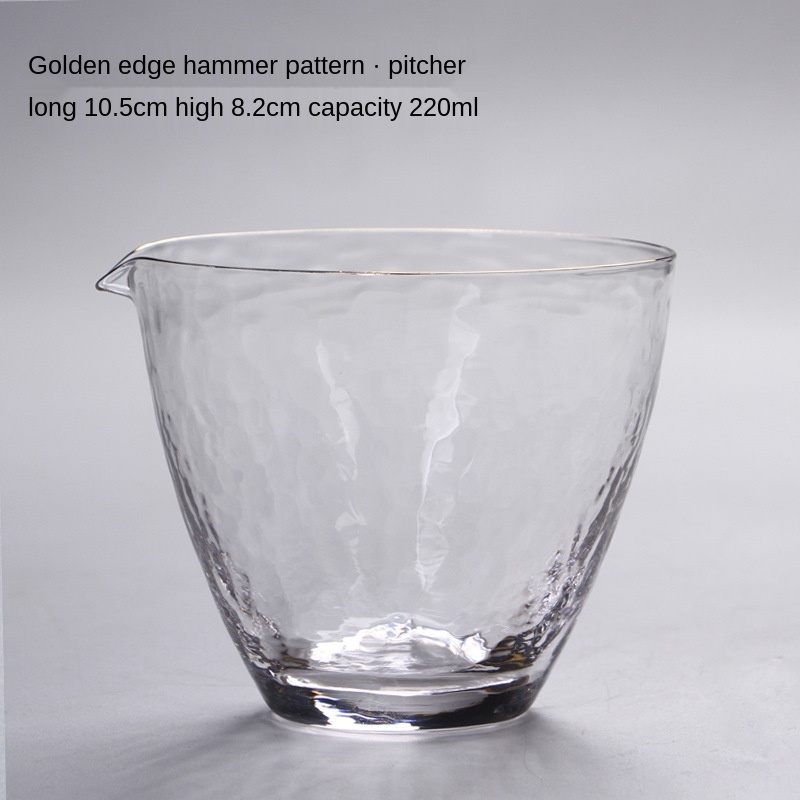 Ensemble de passoire à thé en verre, pichet épais résistant à la chaleur, tasse à thé, ustensiles à thé, infuseur à thé: pitcher C