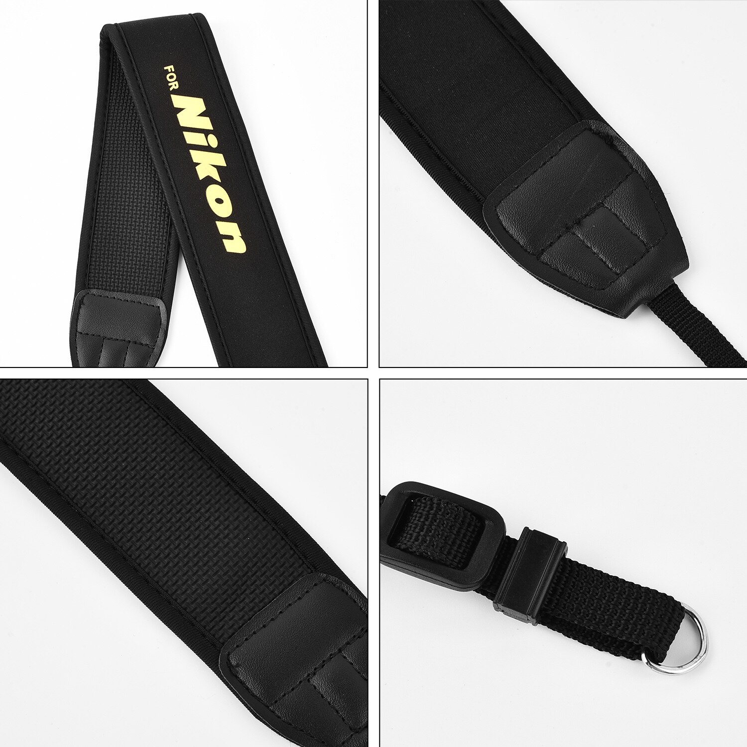 Kamerarem kamera skulderrem til nikon canon lanyard til kameraer halsremme til dslr kamera