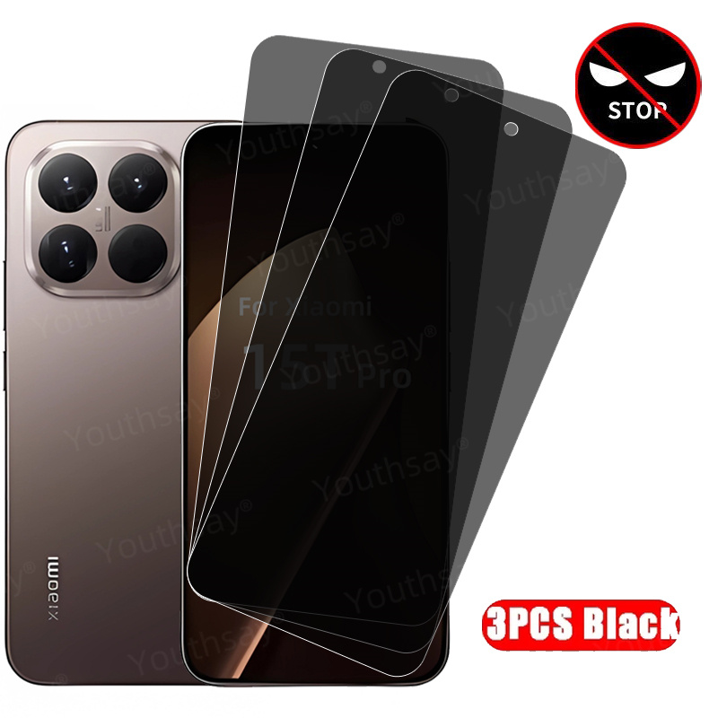 Szkło Hartowane Ochronne na Ekran Xiaomi 15T z Funkcją Prywatności, Szkło Anty-szpieg, Folia Ochronna na Telefon Mi 15T, Folia Anty-Podglądowa Xiaomi 15T zawodowiec: Mrożony / Xiaomi 15T Pro